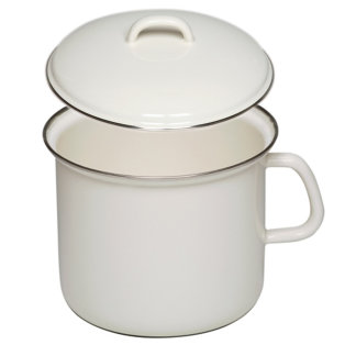 Pot with Handle and Lid