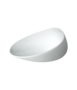 Jomon Bowl - White (18 x 14cm)                
