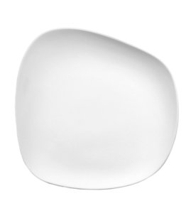 Day and Age Superflat Plate - White (26 x 25cm)             