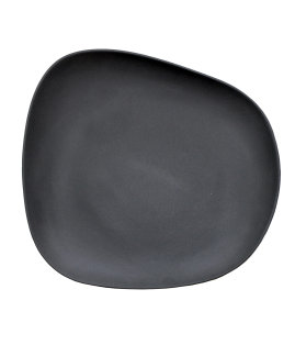 Day and Age Superflat Plate - Black (26 x 25cm)             