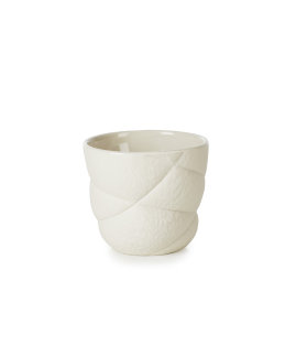 Succession Tall Bowl/Mug - White (10cm)