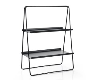 A-Table Shelf Unit - Black