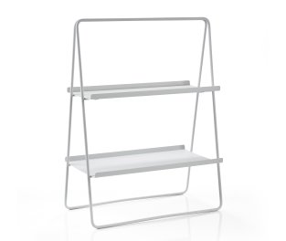 A-Table Shelf Unit - Warm Grey