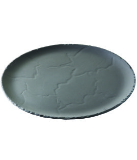 Basalt Plate - Matte Black (28.5cm)