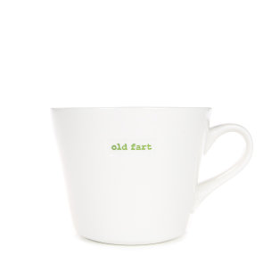 Bucket Mug - old fart