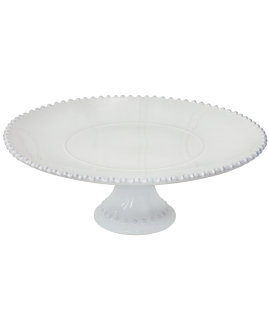 Day and Age Pearl Cake Stand - White (34cm)