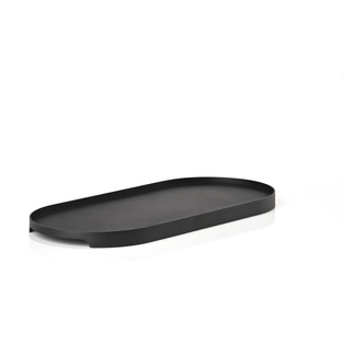 Day and Age Zone Tray - Oval - Black (35 x 16cm)