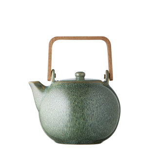 Day and Age Stoneware Teapot - Green