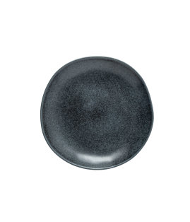 Livia Salad Plate - Black (22cm) 
