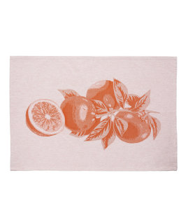 Day and Age Kitchen Towel - Orange Leaves (Set of 2)