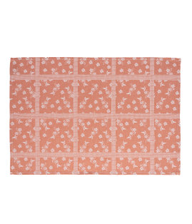 Day and Age Kitchen Towel - Orange Floral (Set of 2)