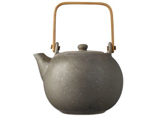 Stoneware Teapot - Grey