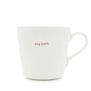 Bucket Mug - big love 