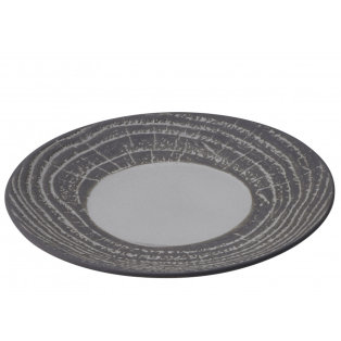 Arborescence Dinner Plate - Grey (28cm)