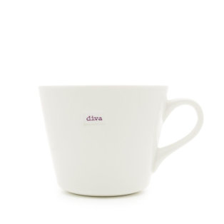 Bucket Mug - diva 