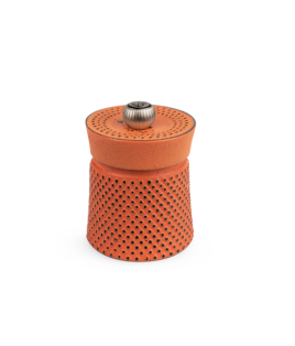 Bali Cast Iron Pepper Mill - Orange