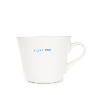 Day and Age Bucket Mug - super mum