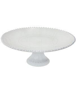 Pearl Cake Stand - White (34cm)