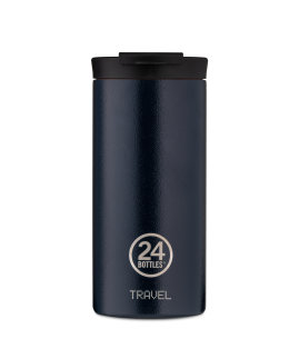 Day and Age Travel Mug 600ml - Deep Blue          