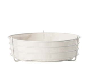 Day and Age Metal Basket with 100% Cotton Insert 