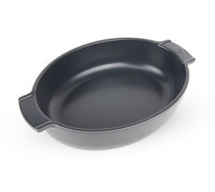 Day and Age Peugeot Ceramic Oval Baking Dish - Charcoal (31cm)