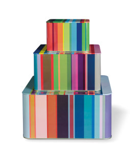 Tin Boxes - Stripes