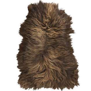 Faroe Island Sheepskin - Brown