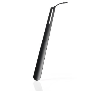 Metal Shoehorn - Black (45cm)