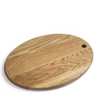 Blomsterberg Oval Oak Board 41x31cm