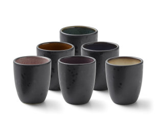 Day and Age Bitz Espresso Multicolour Cups - Set of 6