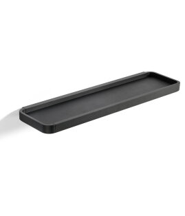 Day and Age Rim Aluminum Shelf 44 x 11 cm Black