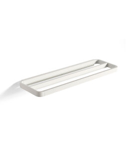 Rim Aluminum Towel Rail 44 x 12.5 cm White