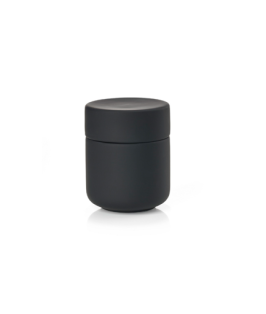 UME Bathroom Jar with Lid - Black 