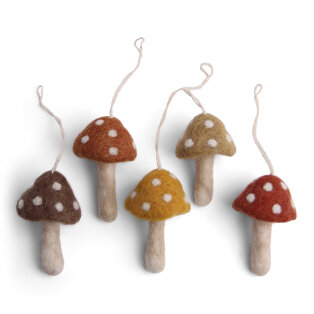 Rusty Red Mushrooms