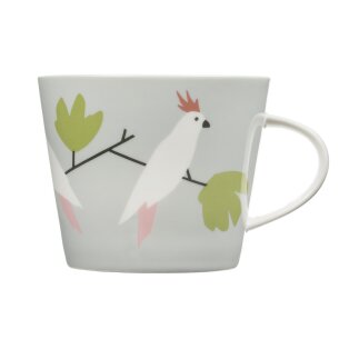 Love Birds Mug - Pebble Grey