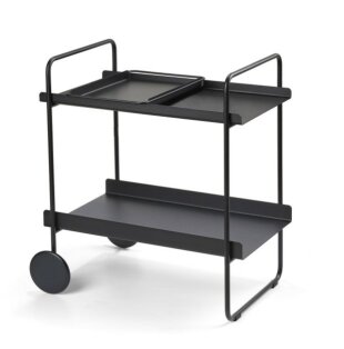 Day and Age A-Cocktail Bar Trolley - Black