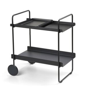 A-Cocktail Bar Trolley - Black