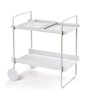 Day and Age A-Cocktail Bar Trolley - Soft Grey