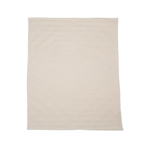 Day and Age Baby Blanket - Dots Allover - White