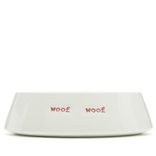 Day and Age Dog Bowl - woof woof