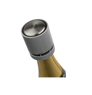 Day and Age Line Bottle Stopper - Aluminium