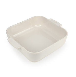 Day and Age Peugeot Ceramic Square Baking Dish - Ecru (28cm)