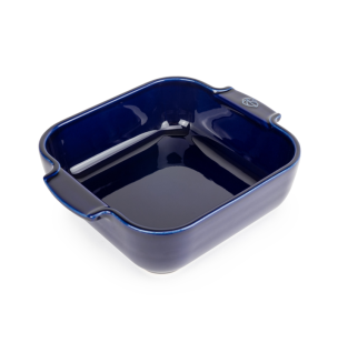 Peugeot Ceramic Square Baking Dish - Blue (21cm)