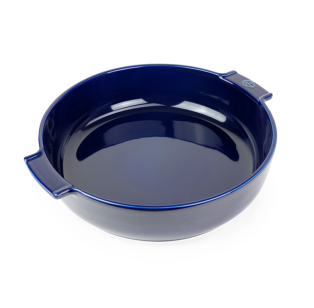 Peugeot Ceramic Round Baking Dish - Blue (34cm)