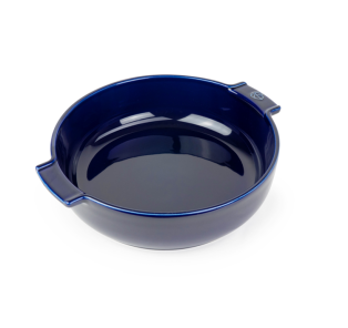 Peugeot Ceramic Round Baking Dish - Blue (27cm)