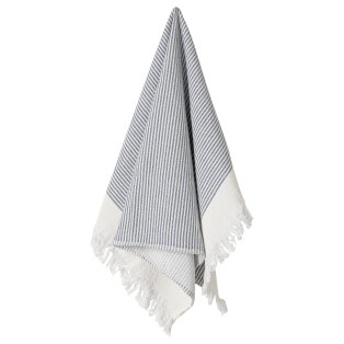 Day and Age Kitchen Towel - Terry Stripes Blue