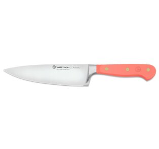 Classic Colour Chefs Knife - Coral Peach (16cm)