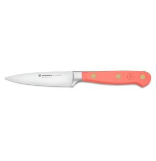 Classic Colour Paring Knife - Coral Peach (9cm)