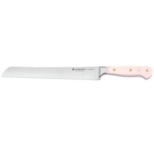 Classic Colour Double-Serrated Bread Knife - Pink Himalayan Salt (23cm)