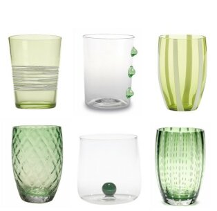 Melting Pot Tumblers - Green